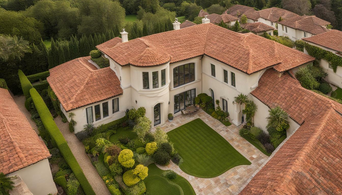 reclaimed double roman clay roof tiles