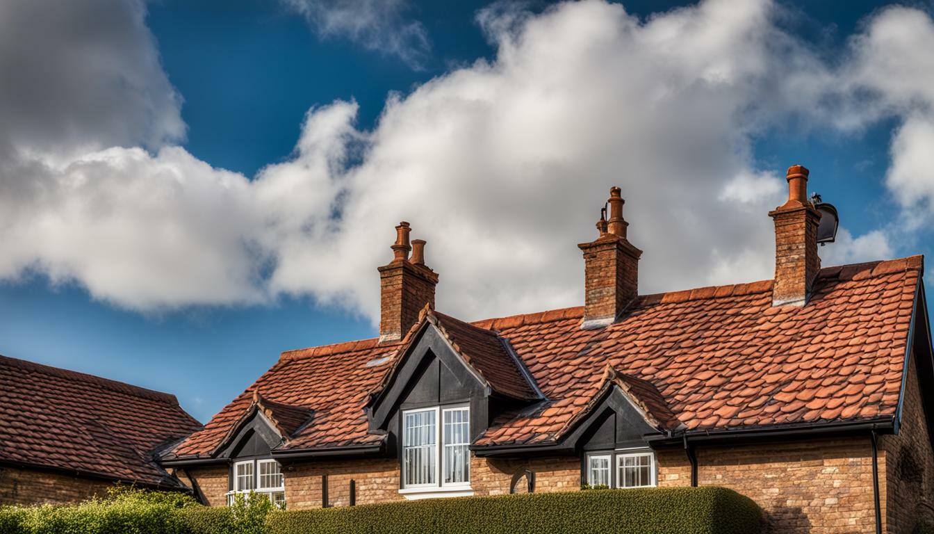 reclaimed double roman roof tiles
