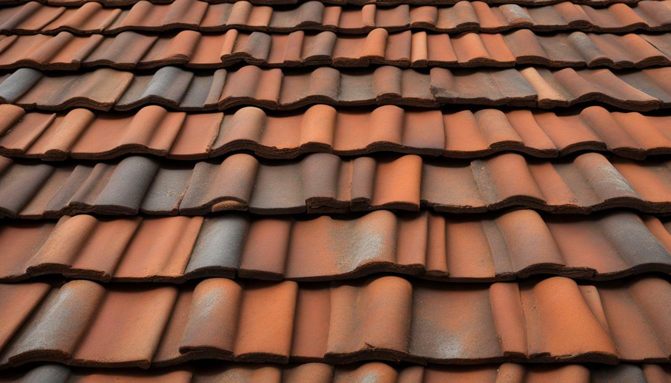 reclaimed roof ridge tiles