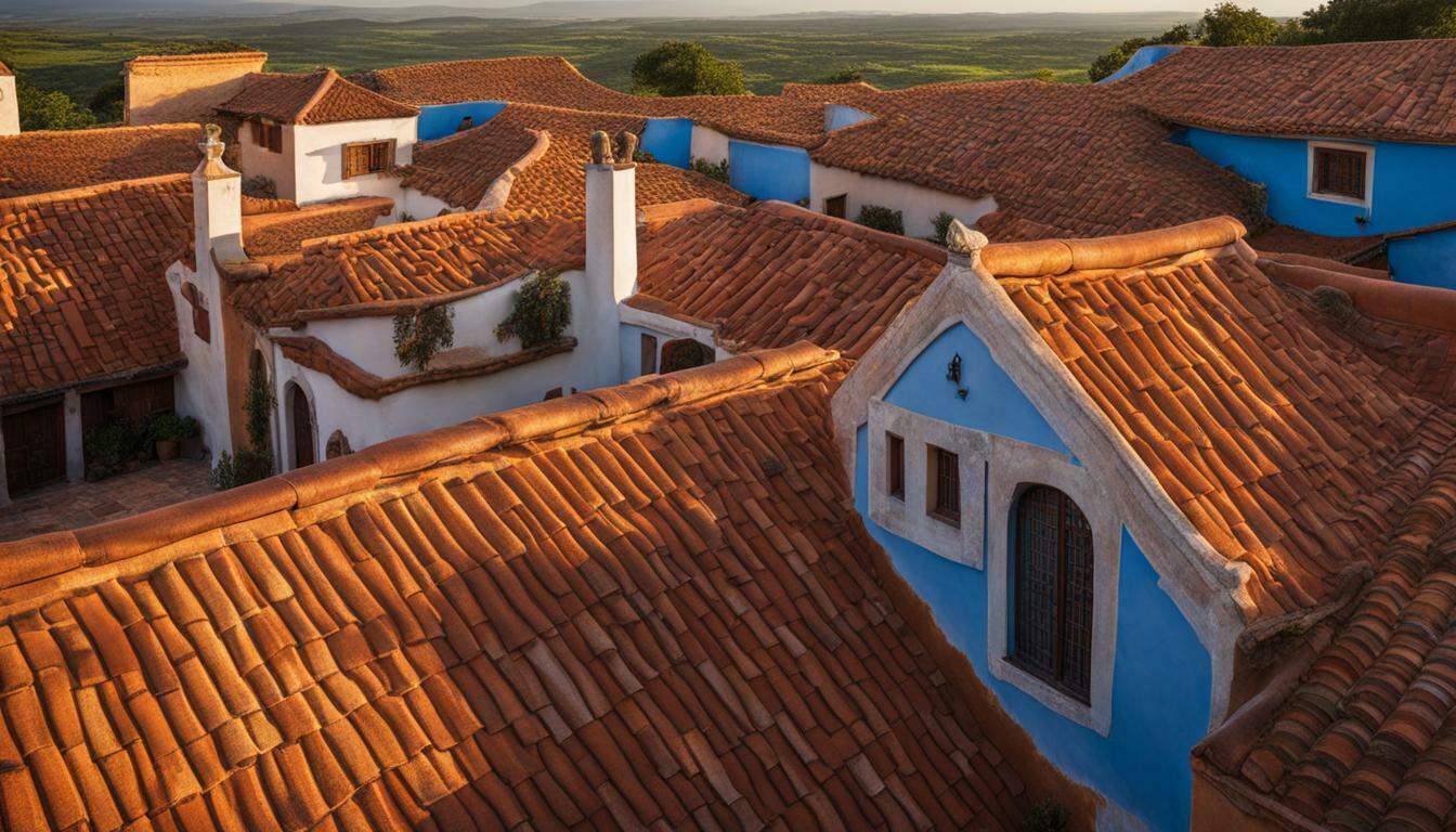 reclaimed terracotta roof tiles
