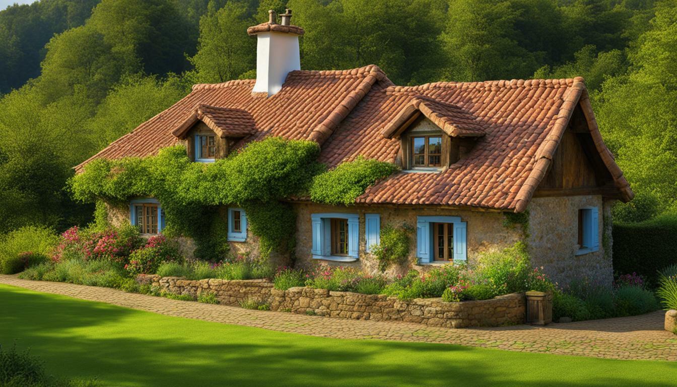 reclaimed clay tiles roof